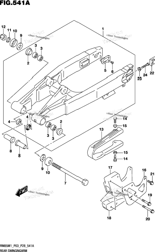 Rear Swingingarm