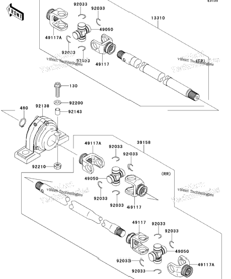 Drive Shaft-Propeller