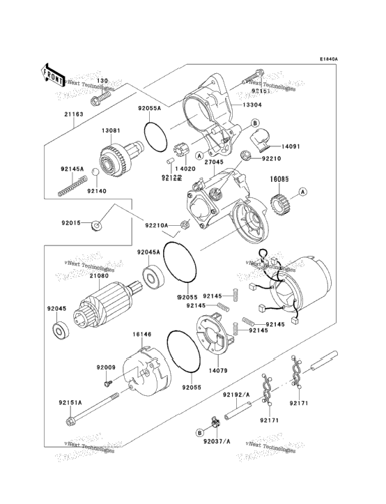 Starter Motor (Fd620de485833-)