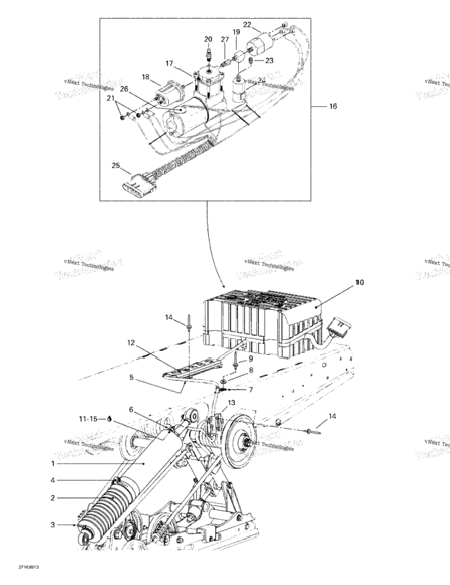 Air Shock And Compressor