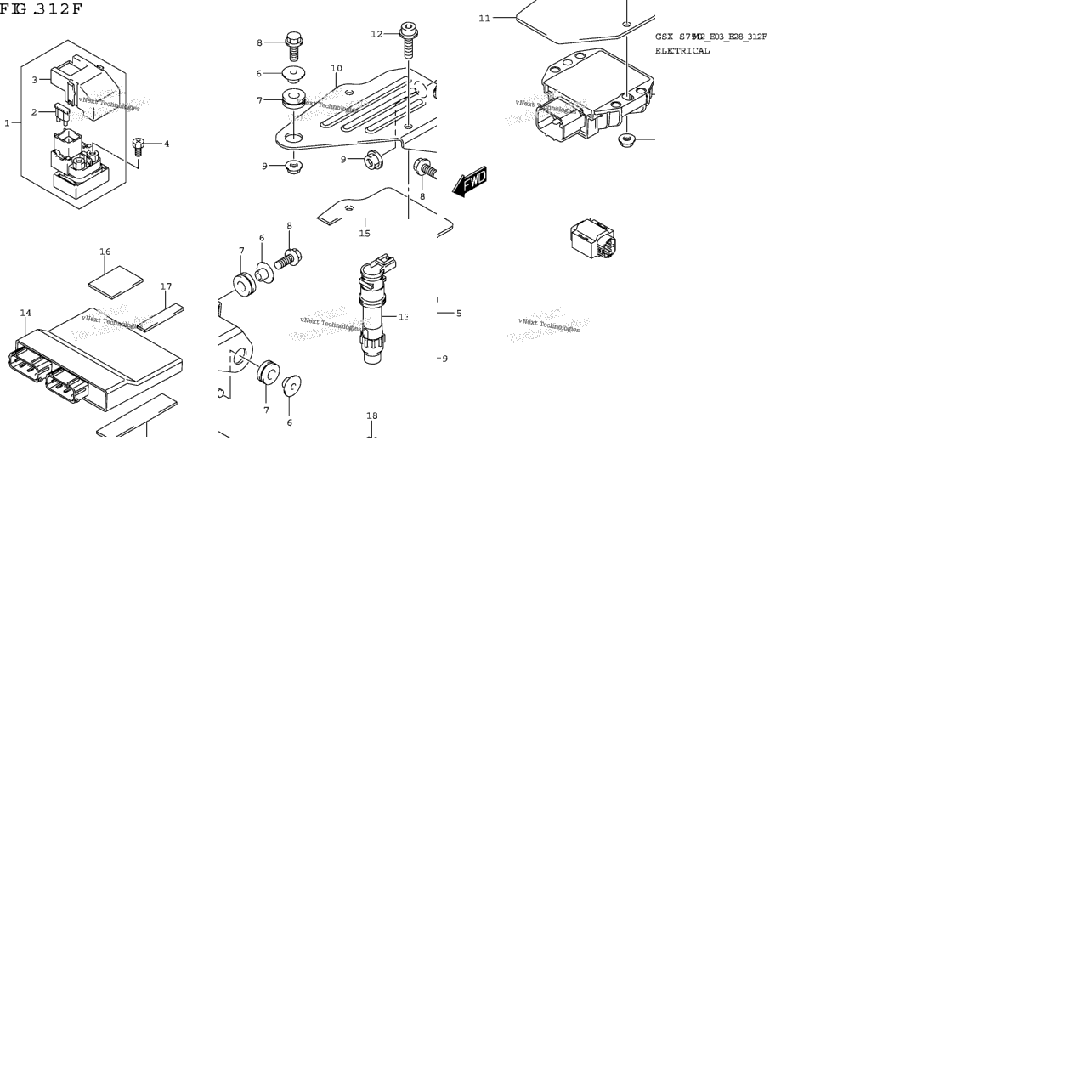 Electrical (Gsx-S750,Gsx-S750z:E03)