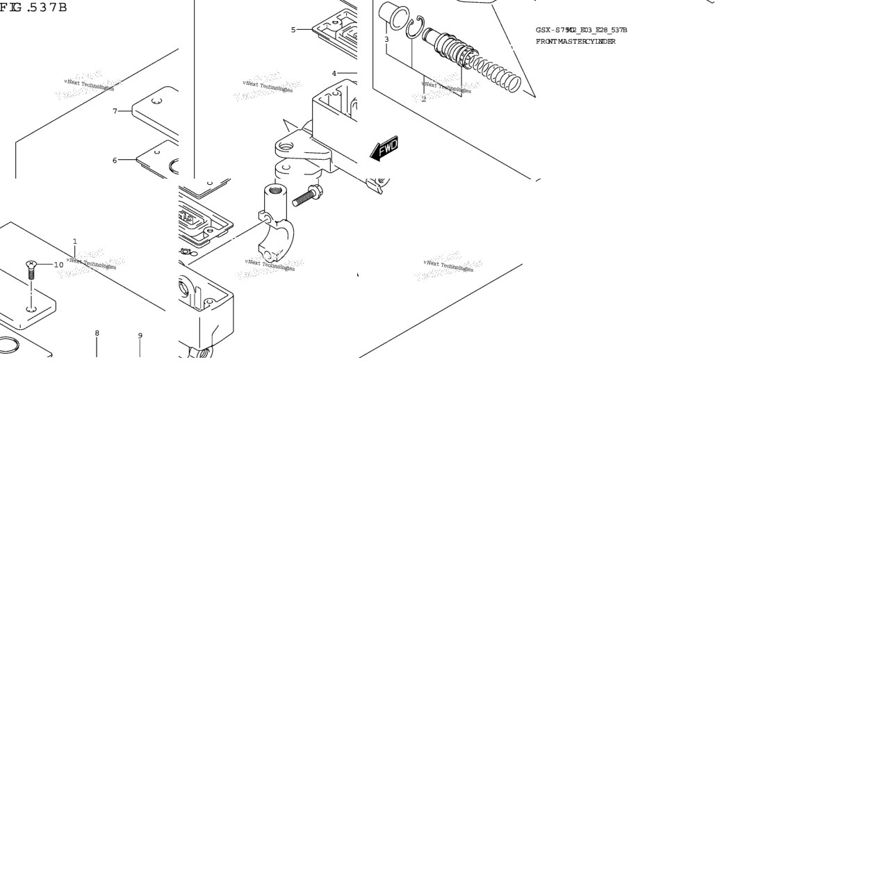 Front Master Cylinder