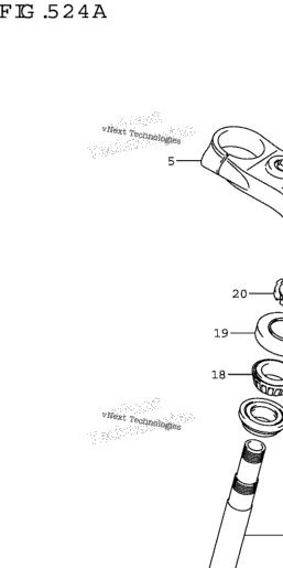 Steering Stem (Gsx-S750,Gsx-S750a)