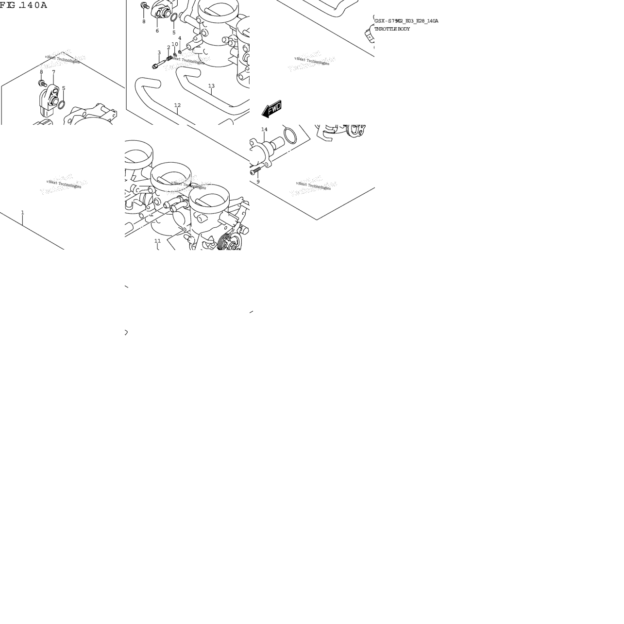 Throttle Body (E03,E28)