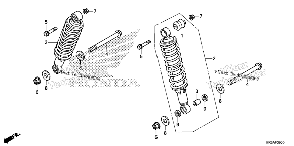 Rear Shock Absorber