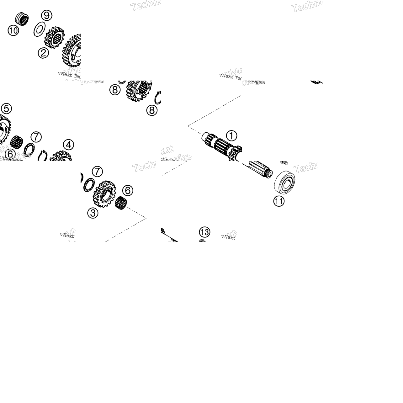 Transmission I - Main Shaft