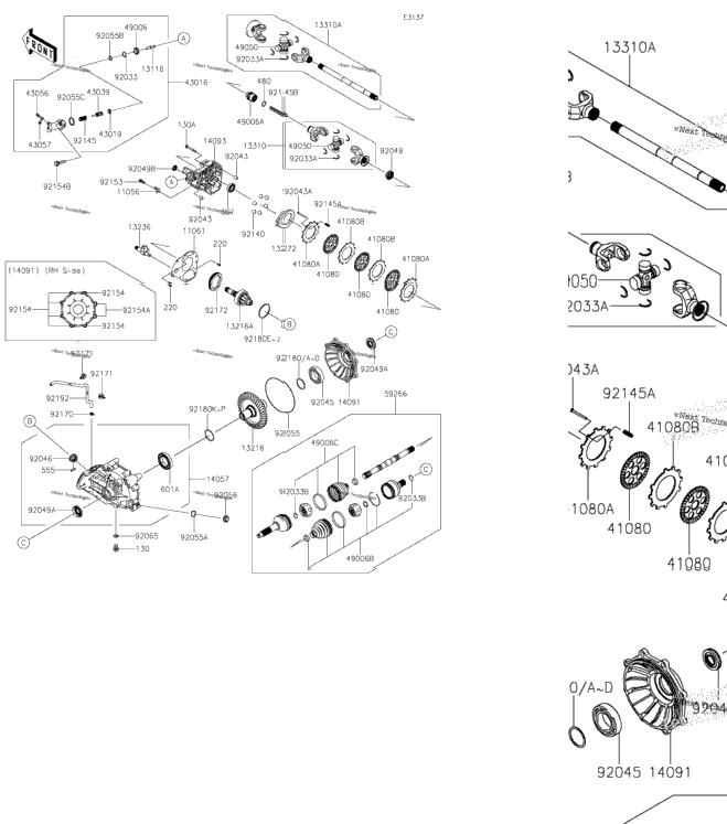 Drive Shaft-Rear
