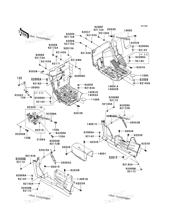 Frame Fittings (Front)