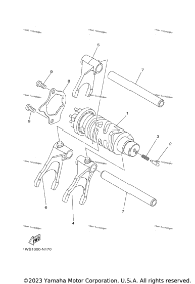 Shift Cam & Fork