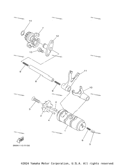 Shift Cam & Fork