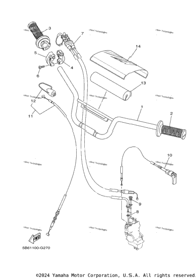 Steering Handle & Cable