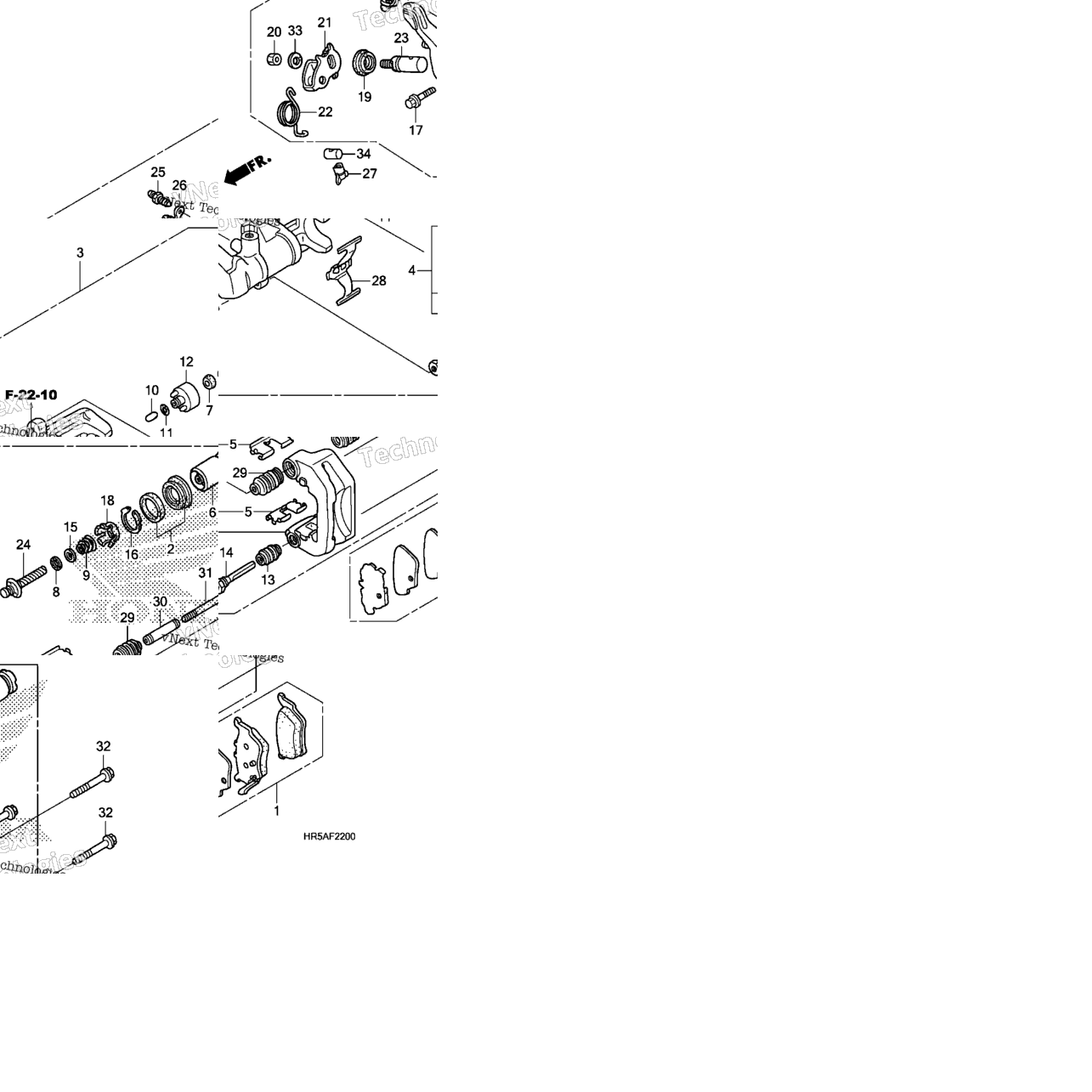 Rear Brake Caliper