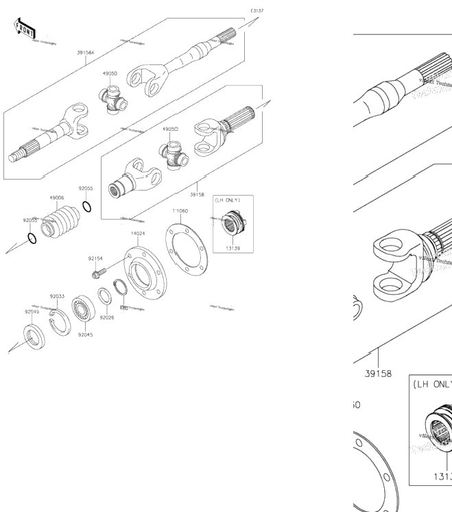 Drive Shaft-Rear