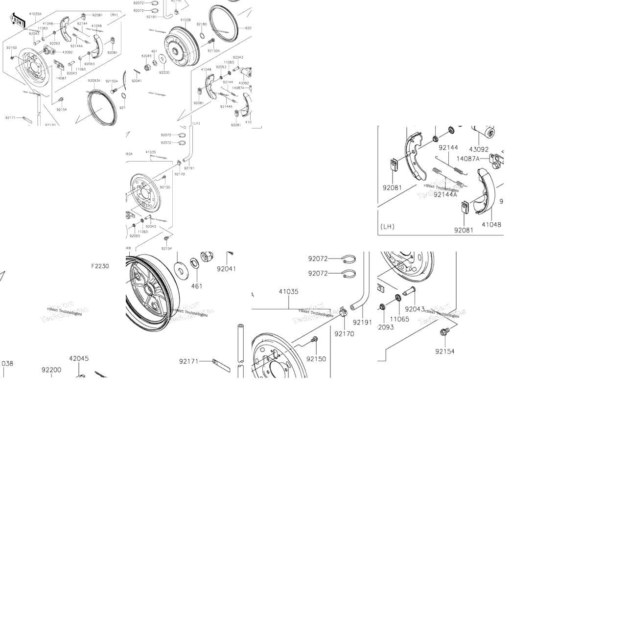 Front Hubs/Brakes