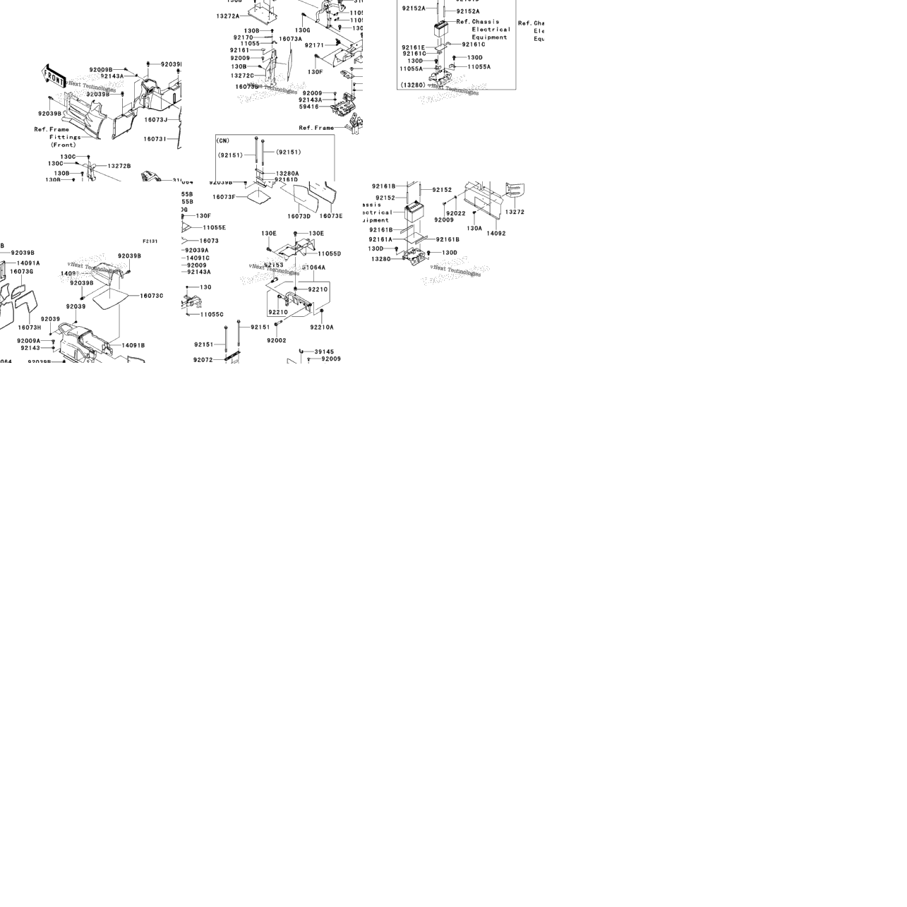 Frame Fittings (Rear)