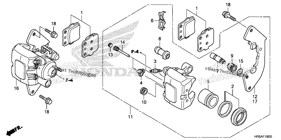 Front Brake Caliper