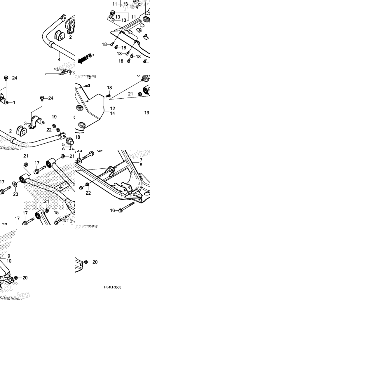 Rear Arm@Rear Stabilizer