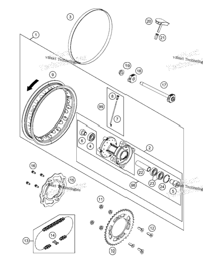 Rear Wheel