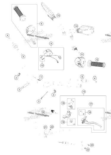 Handlebar, Controls