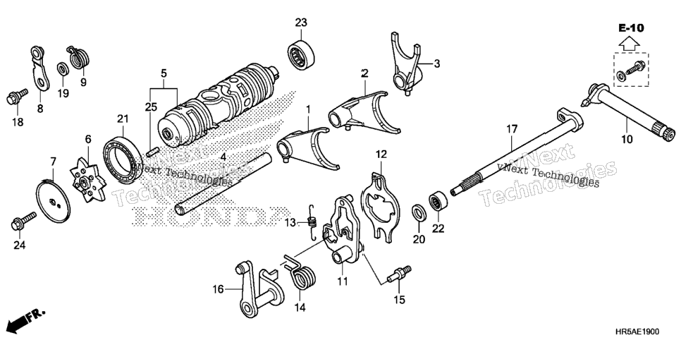 Gearshift Fork