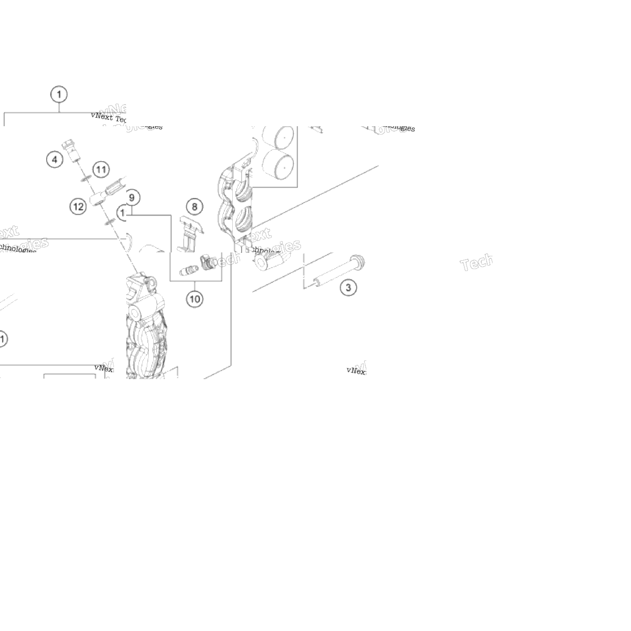 Front Brake Caliper
