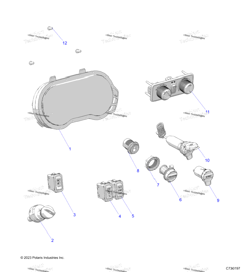 Electrical, Dash Instruments