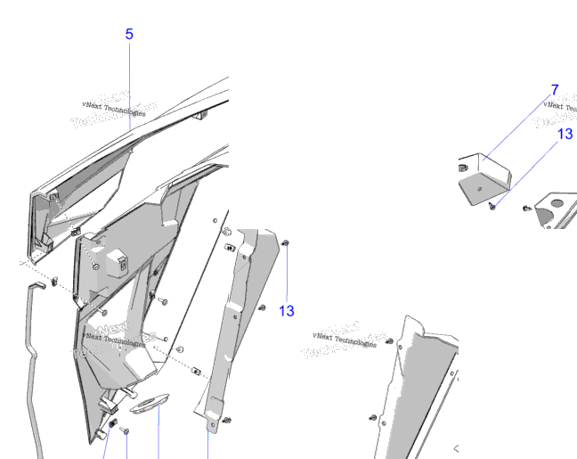 Body, Rear Fenders