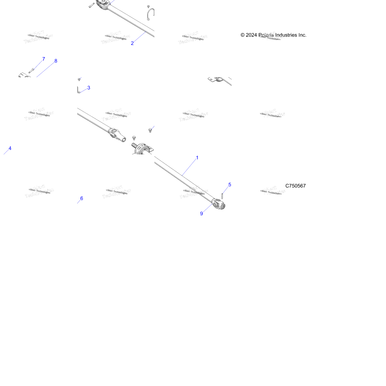 Drive Train, Prop Shaft