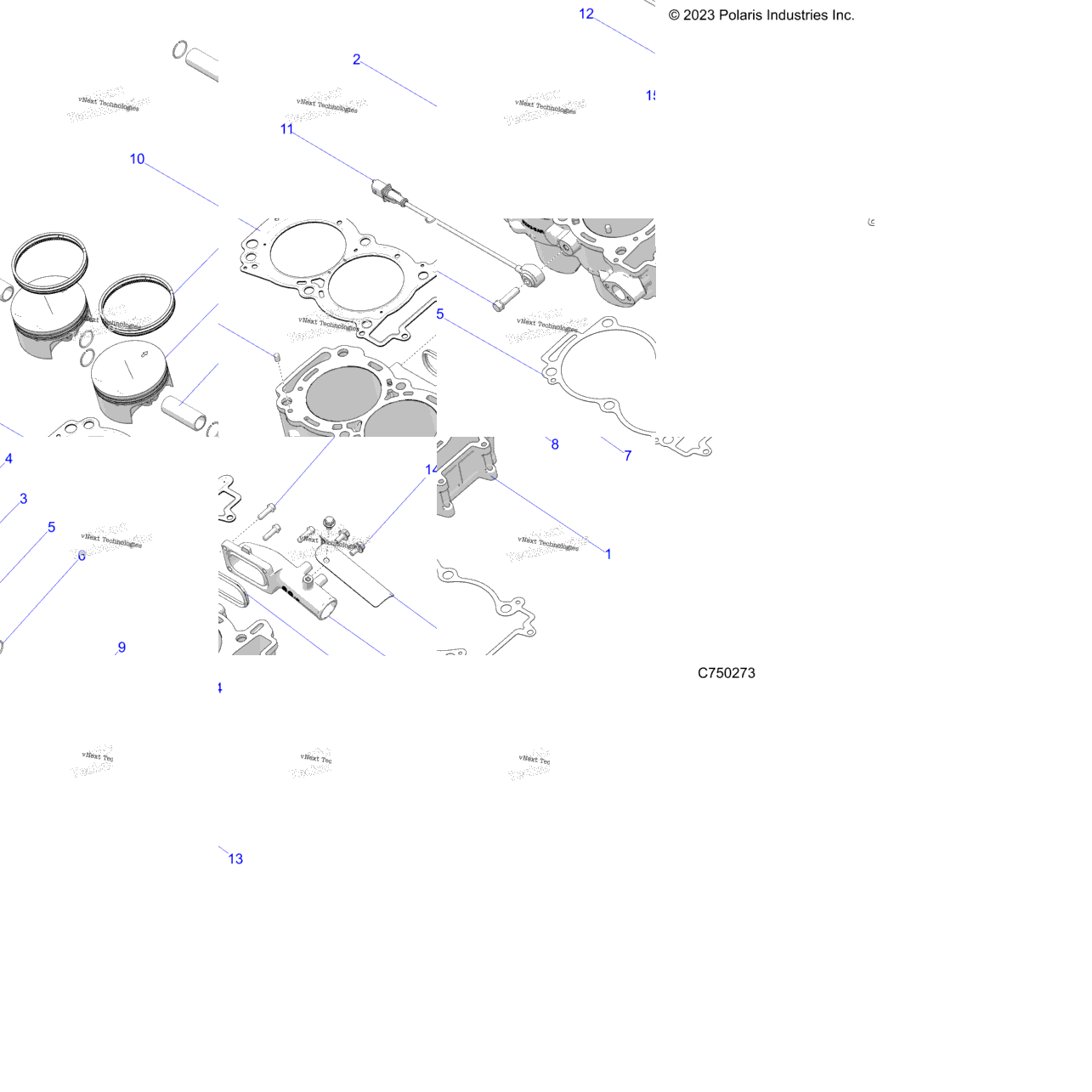 Engine, Cylinder And Piston