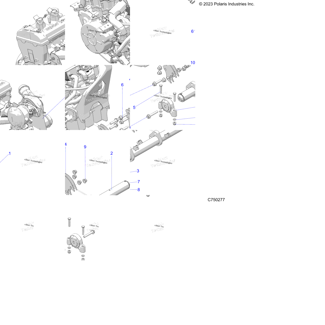 Engine, Mounting & Long Block