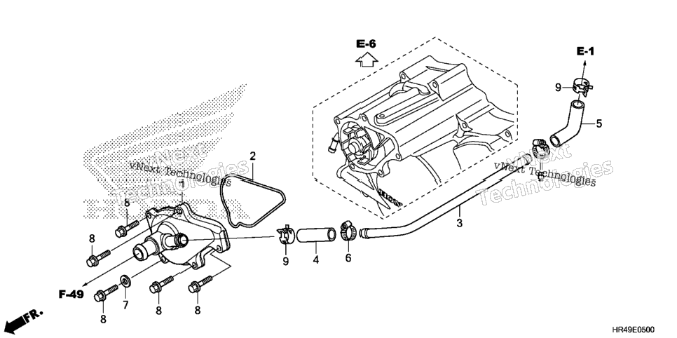 Water Pump Cover