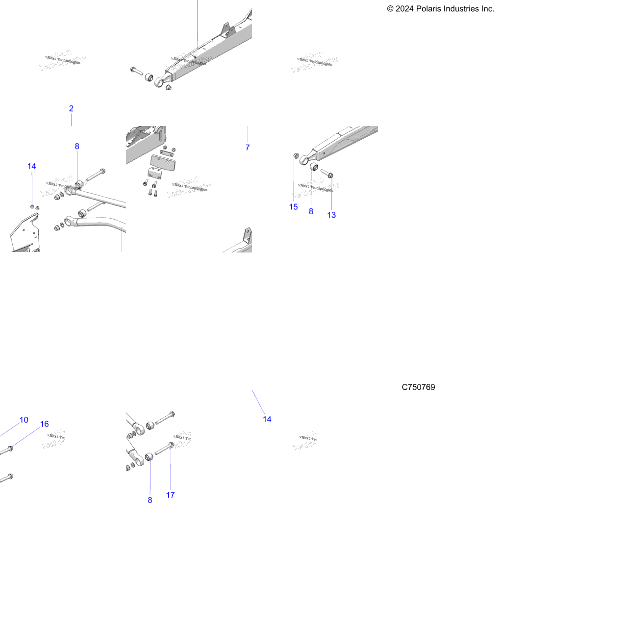 Suspension, Rear Trailing Arms And Mounting