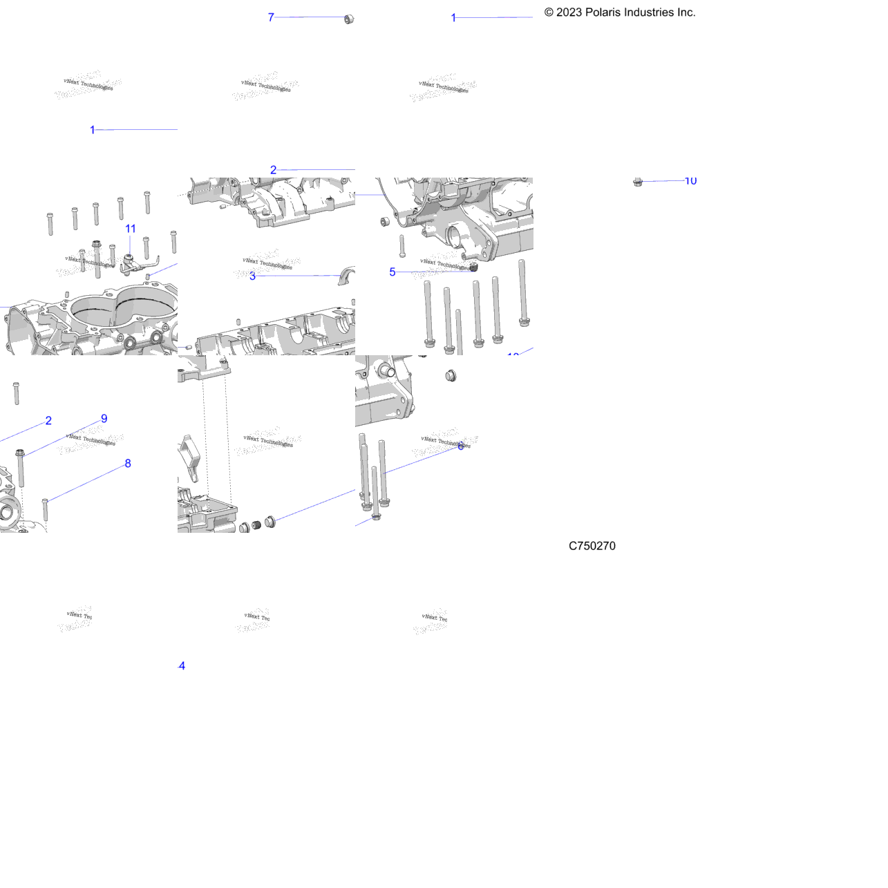 Engine, Crankcase