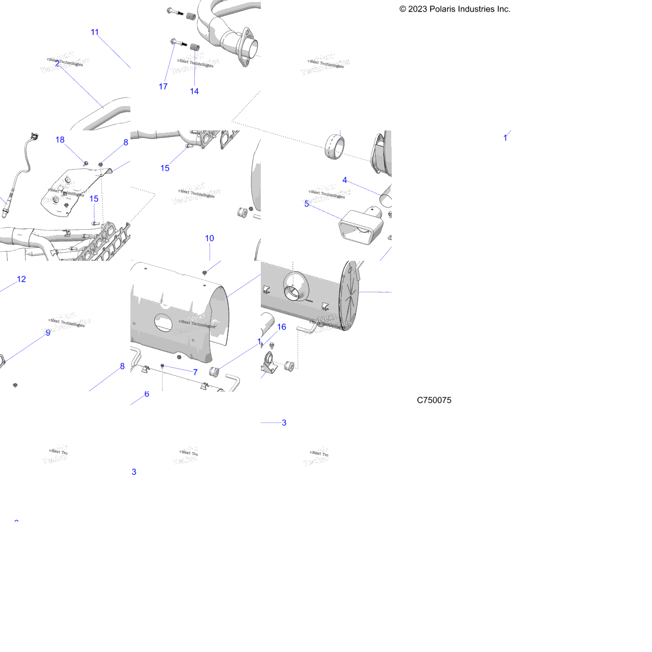 Engine, Exhaust System