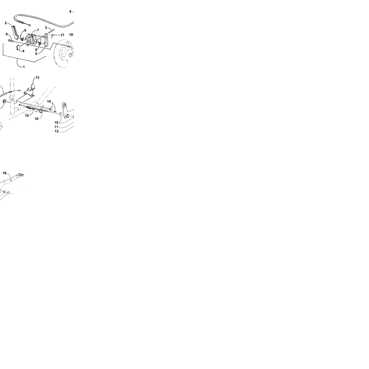 Mechanical Brake Assembly