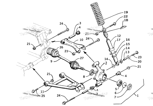 Rear Suspension Assembly