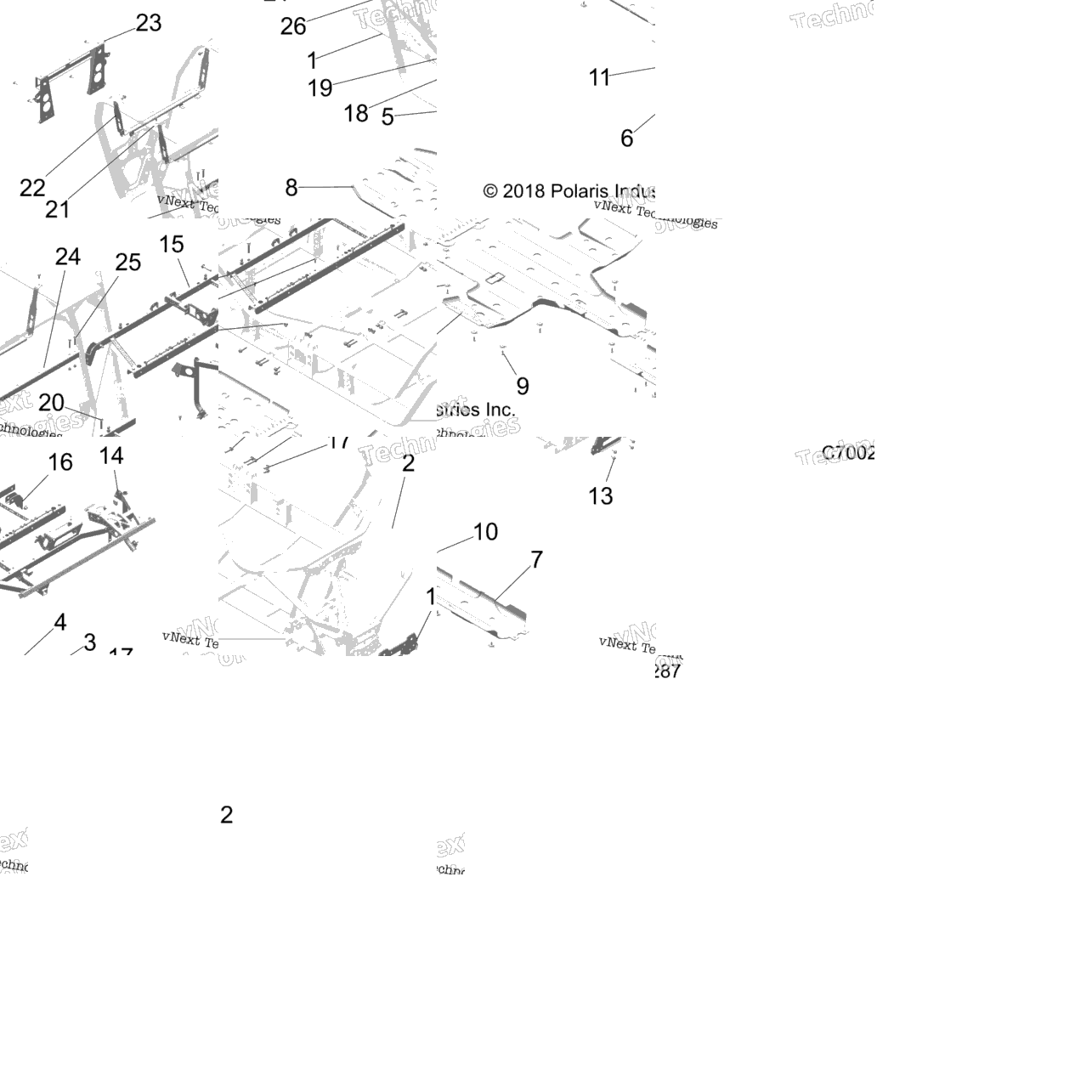 Chassis, Main Frame And Skid Plates