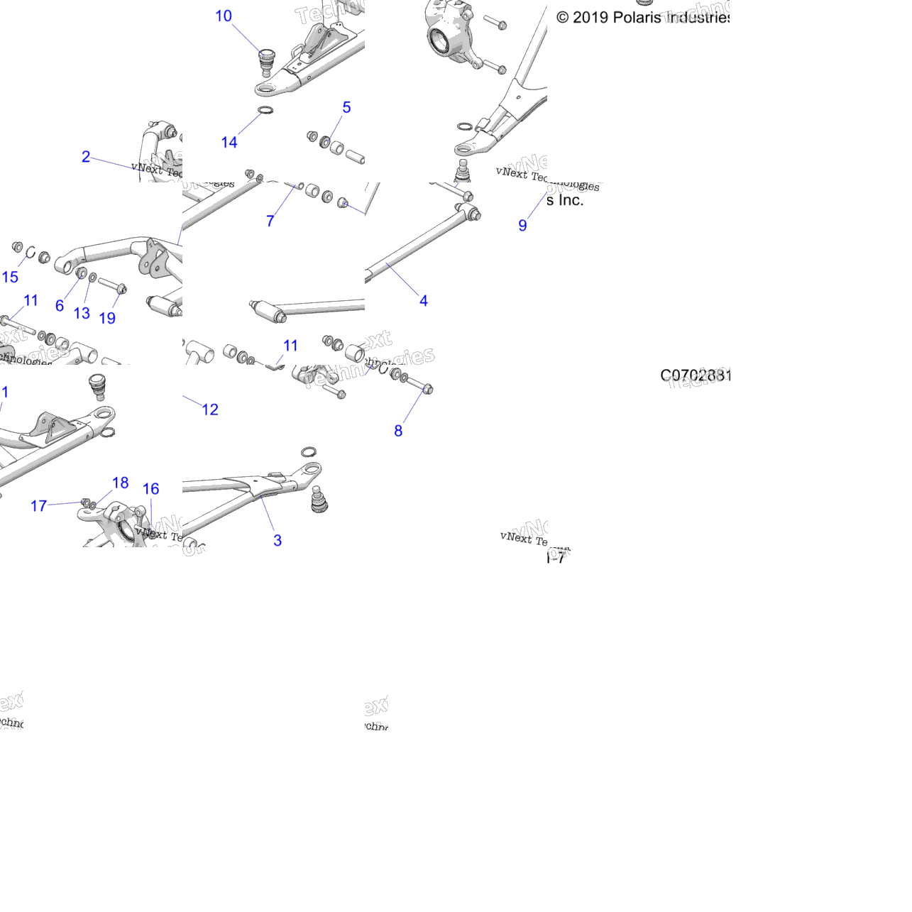 Suspension, Front Control Arms