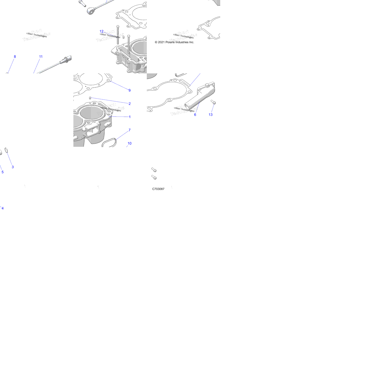 Engine, Cylinder And Piston Z24nee99fm/Z24nes99fm/Cmc703087)