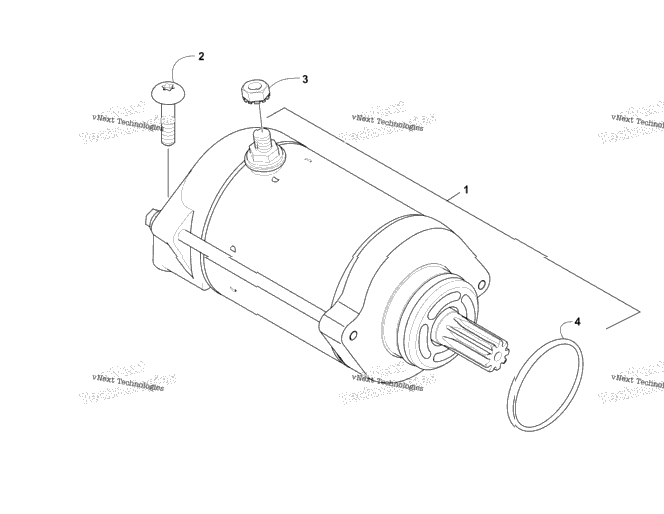 Starter Motor Assembly