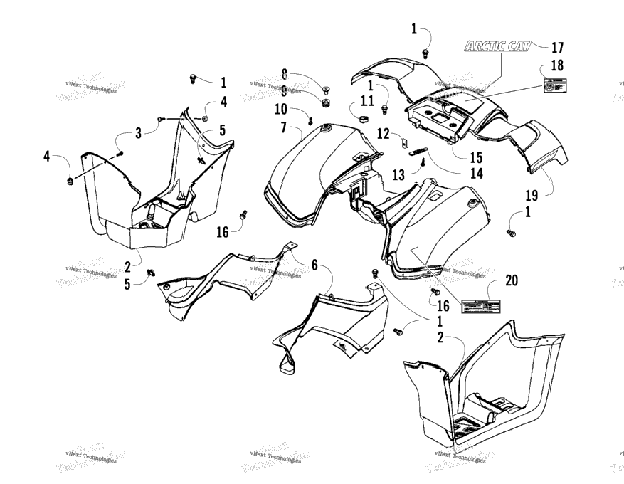 Rear Body Panel Assembly