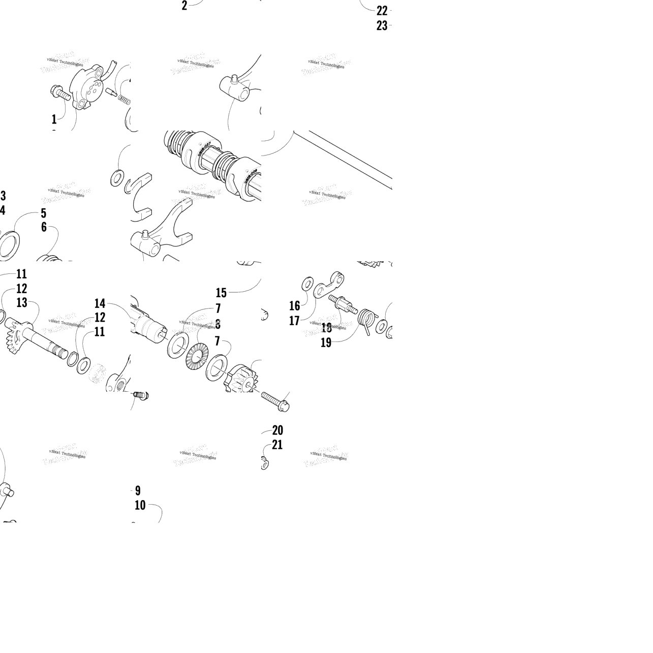 Gear Shifting Assembly