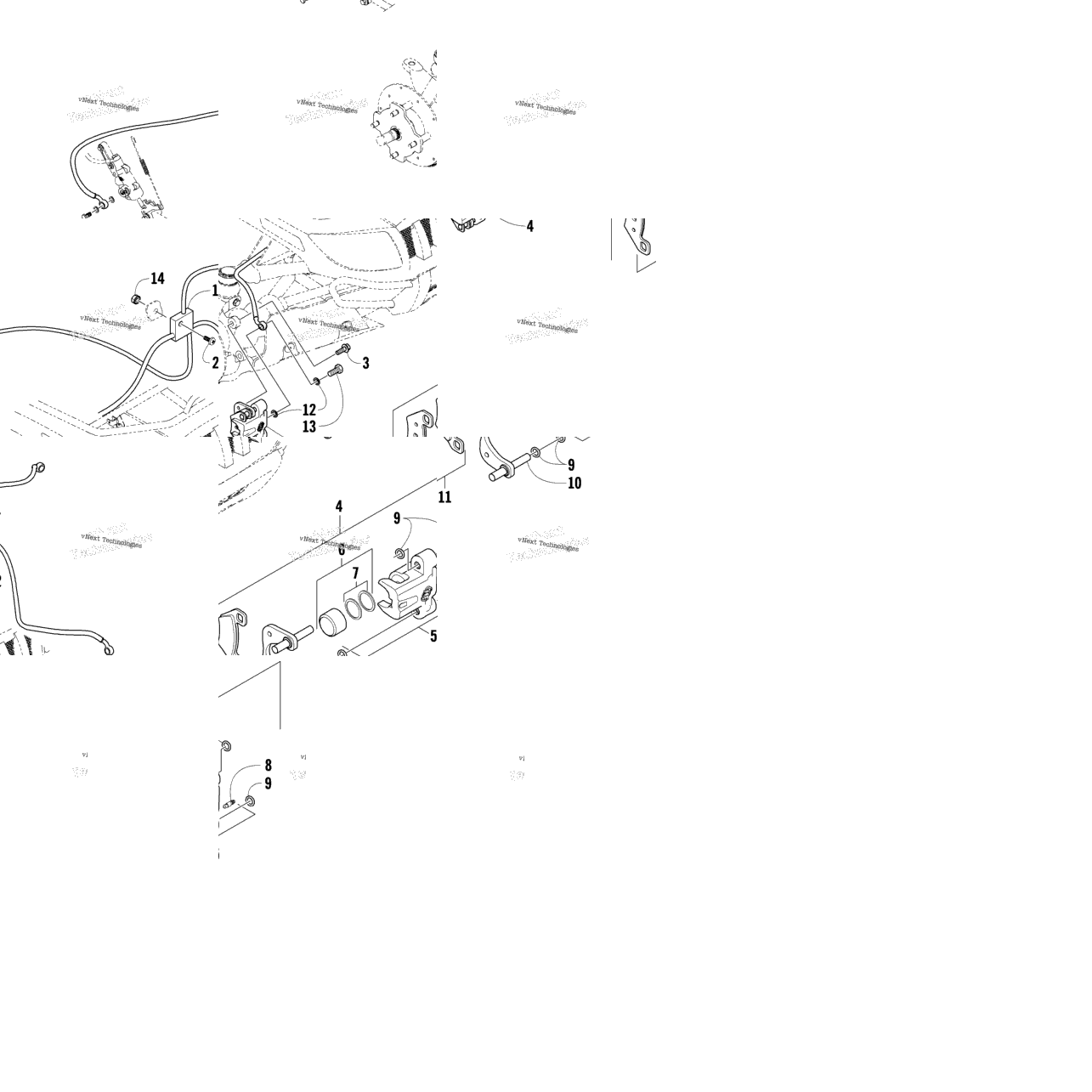 Hydraulic Brake Assembly