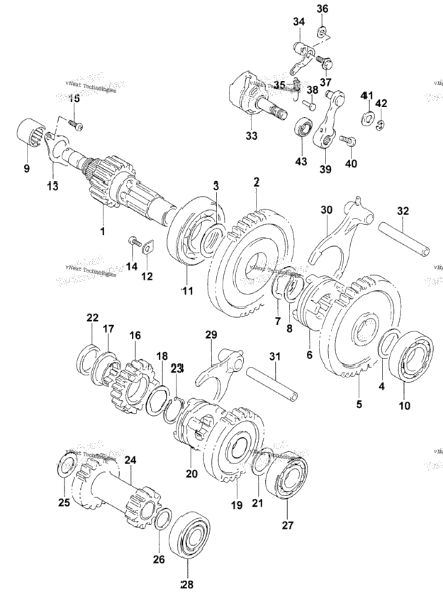 Secondary Transmission Assembly