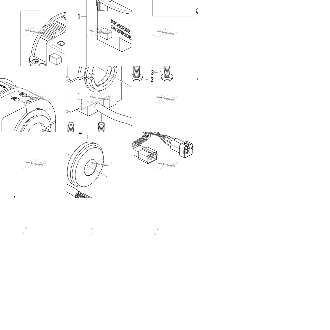Control Switch Housing Assembly