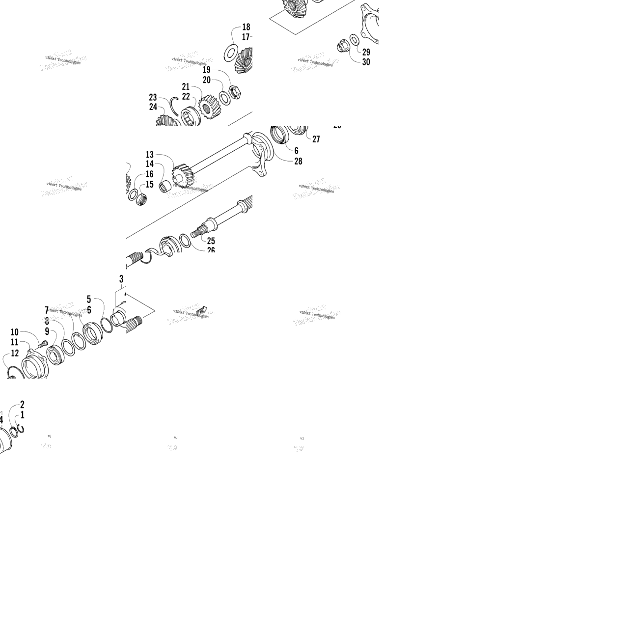 Secondary Drive Assembly