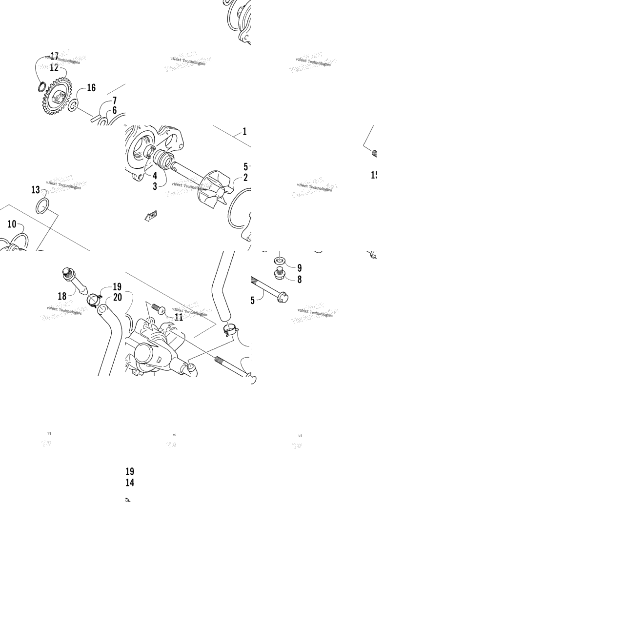 Water Pump Assembly