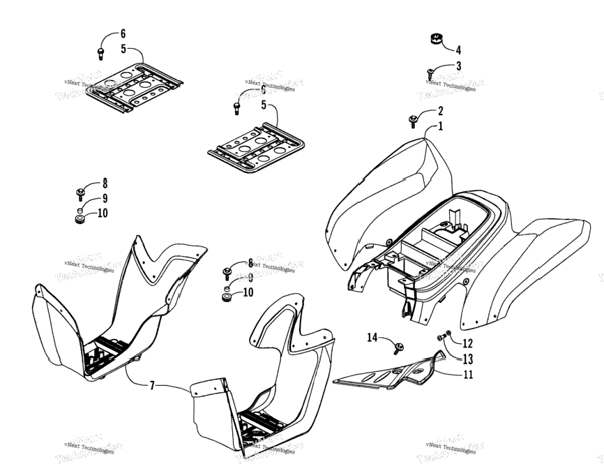 Rear Body Panel Assembly
