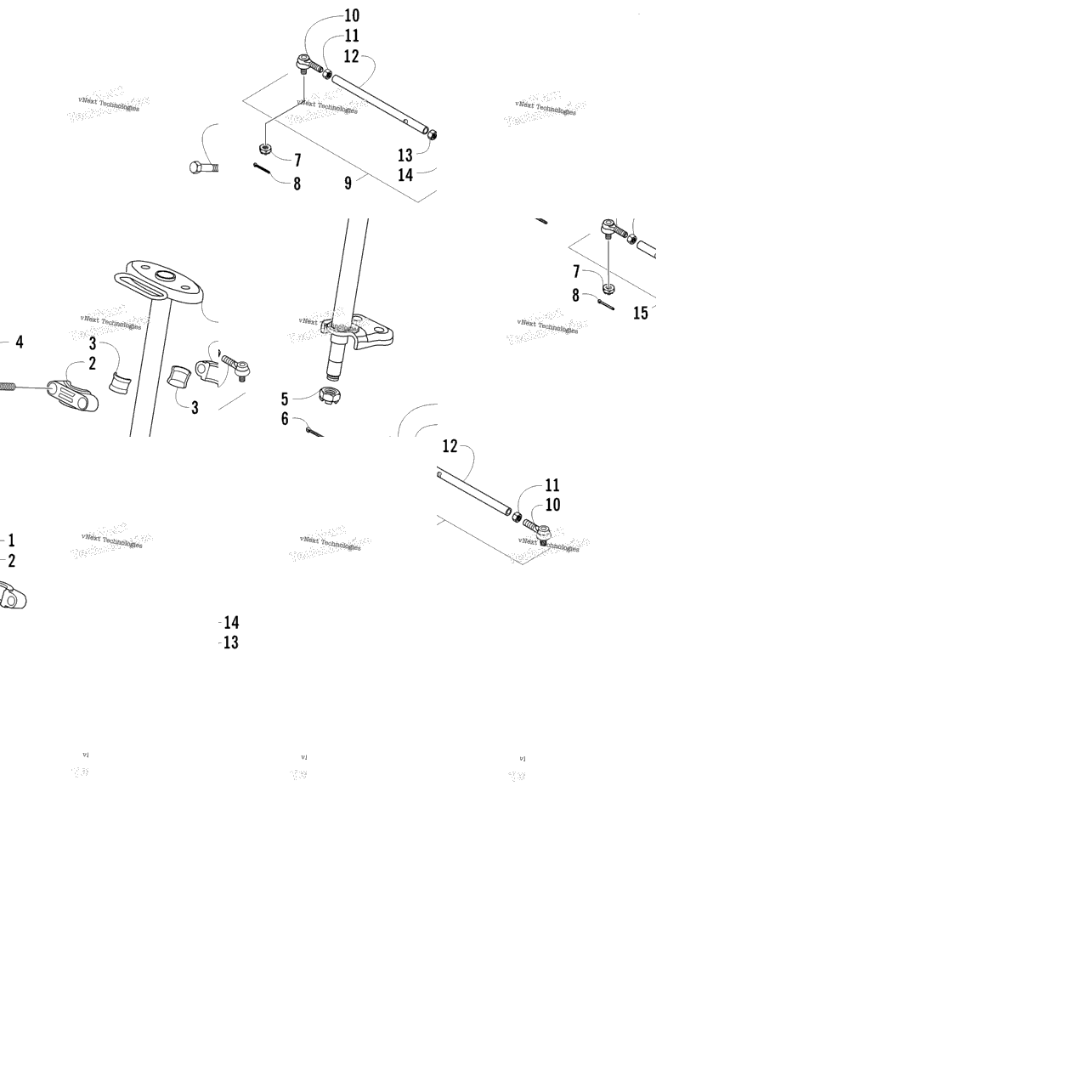 Steering Post Assembly
