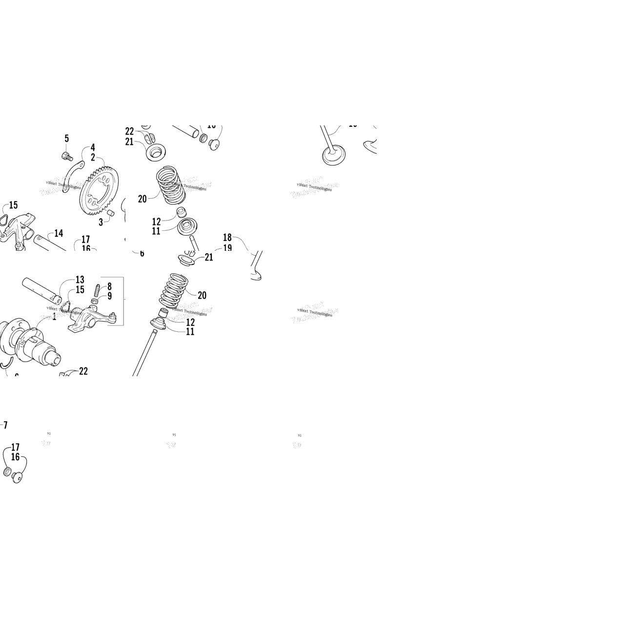 Camshaft/Valve Assembly